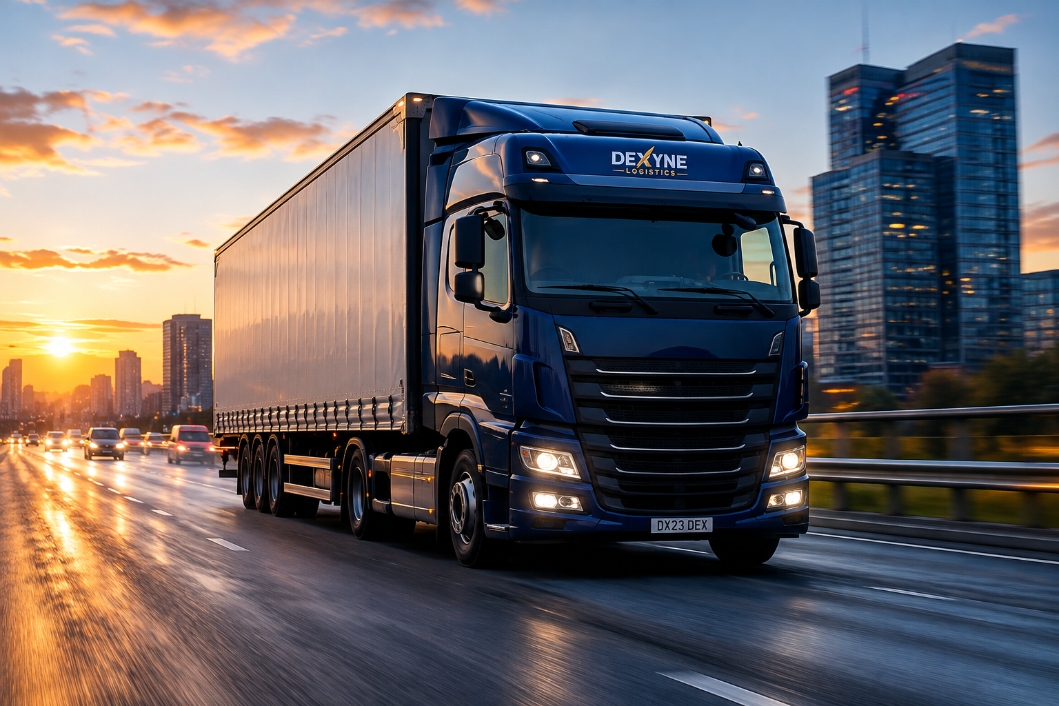 Dexyne freight truck
